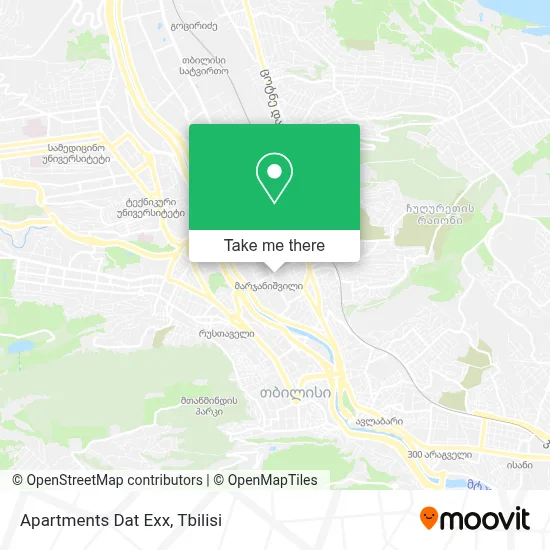 Apartments Dat Exx map