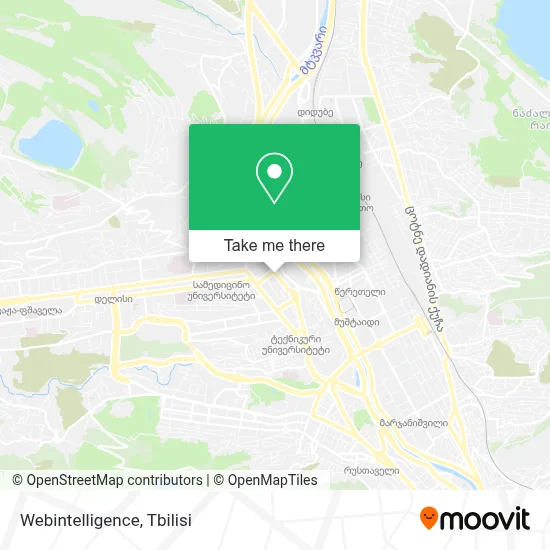 Webintelligence map