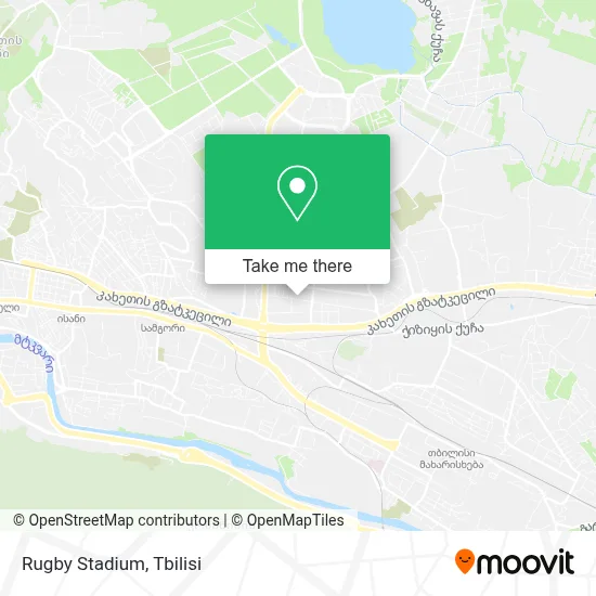 Rugby Stadium map