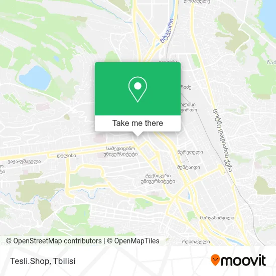 Tesli.Shop map