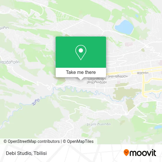 Debi Studio map