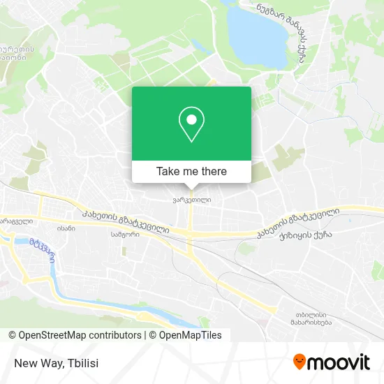 New Way map