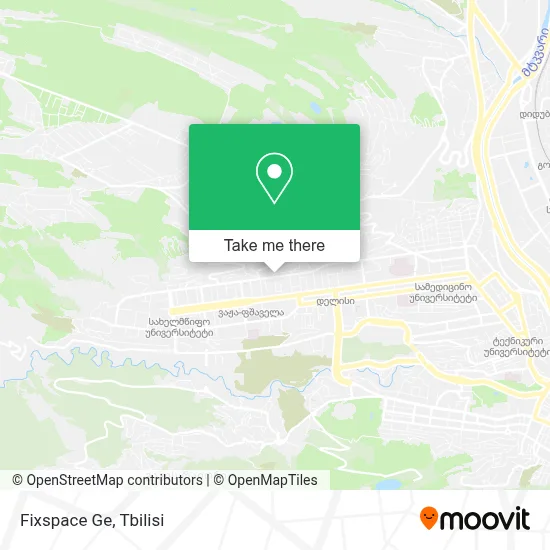 Fixspace Ge map