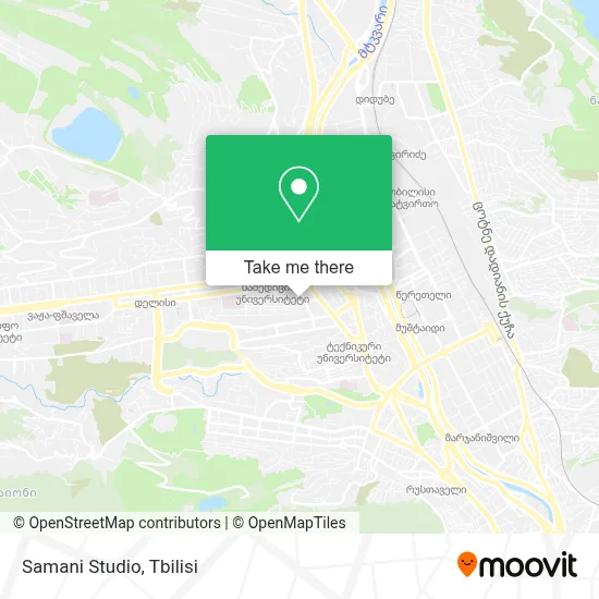 Samani Studio map