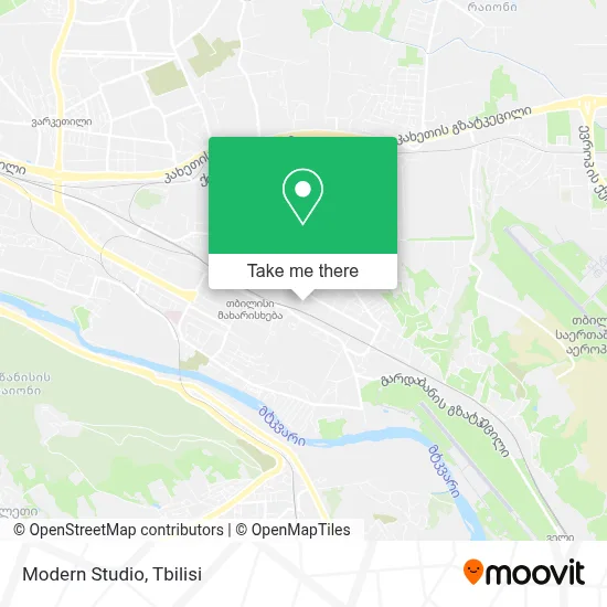 Modern Studio map