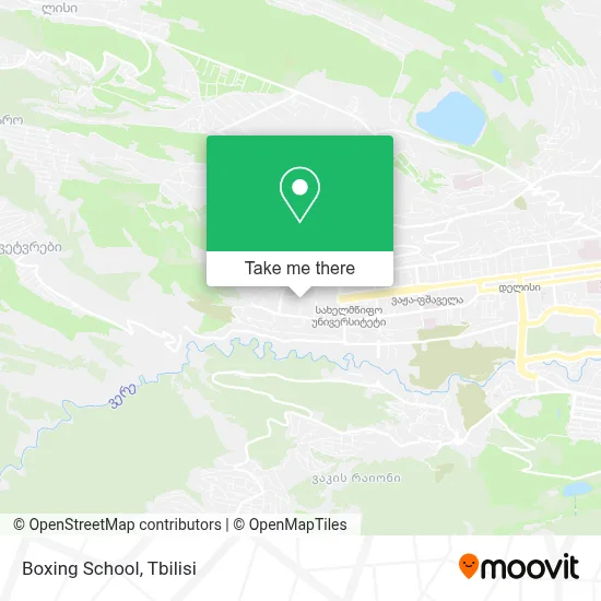 Boxing School map
