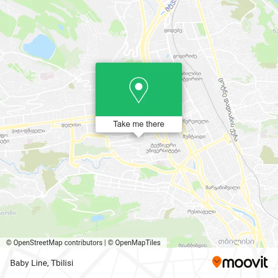 Baby Line map