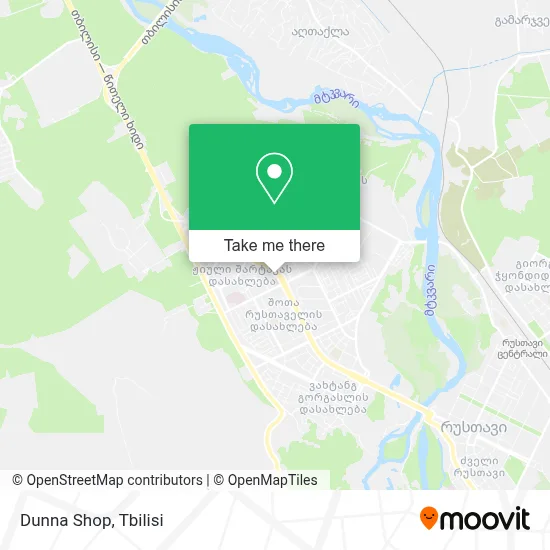 Dunna Shop map