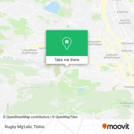 Rugby Mg'Lebi map