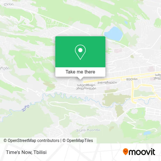 Time's Now map