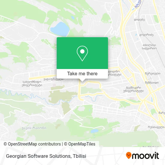 Georgian Software Solutions map