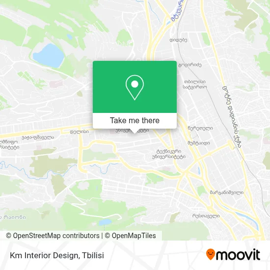 Km Interior Design map