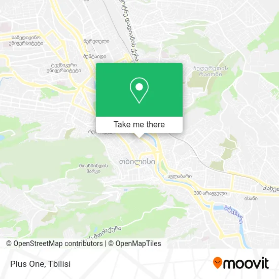 Plus One map