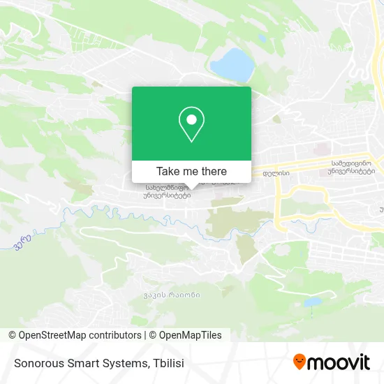 Sonorous Smart Systems map