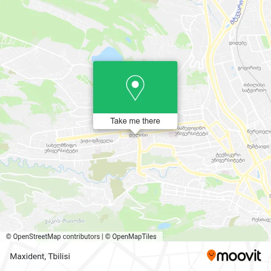 Maxident map