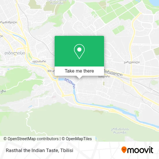 Rasthal the Indian Taste map
