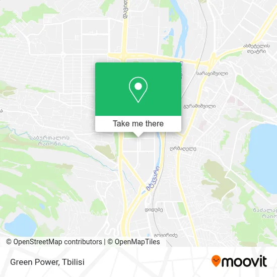 Green Power map