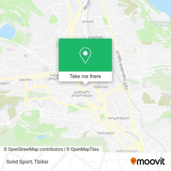Solid Sport map