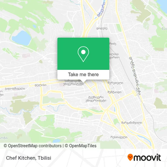Chef Kitchen map