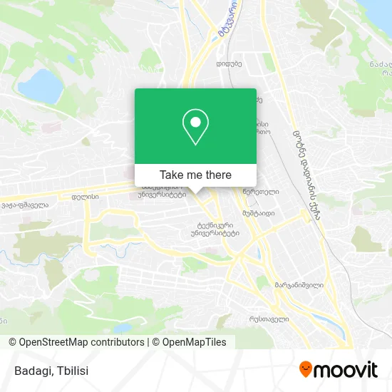 Badagi map