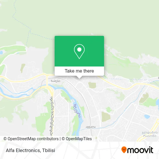 Alfa Electronics map
