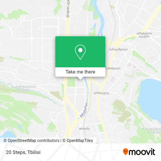 20 Steps map