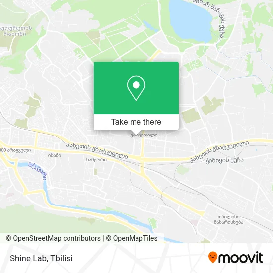 Shine Lab map