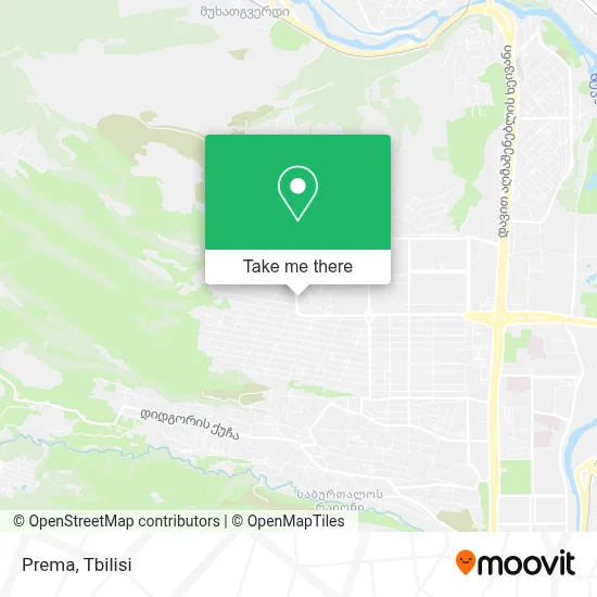 Prema map