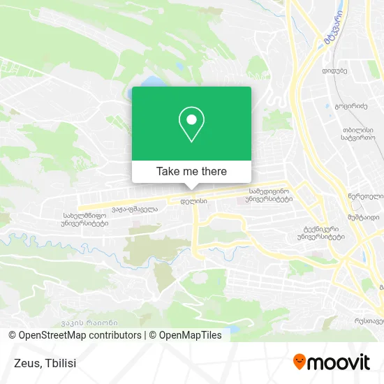 Zeus map