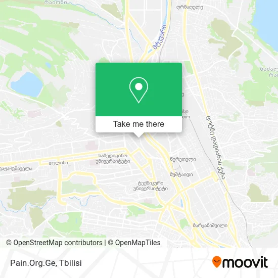 Pain.Org.Ge map