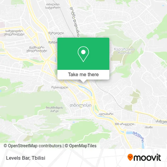 Levels Bar map