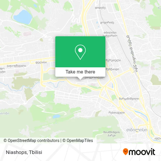 Niashops map