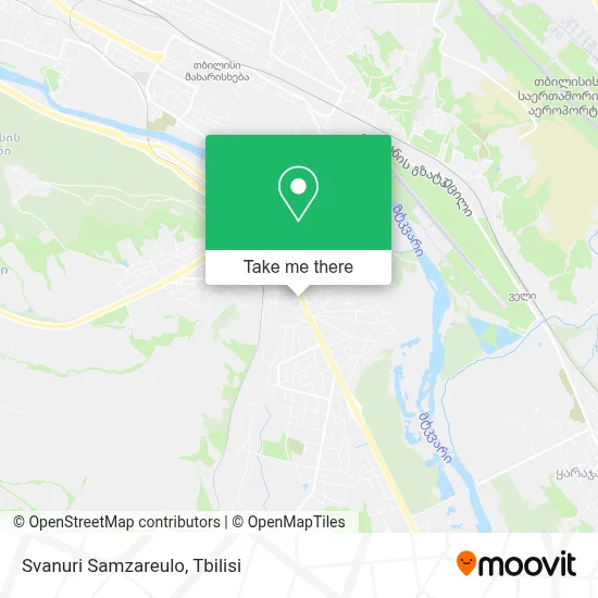 Svanuri Samzareulo map