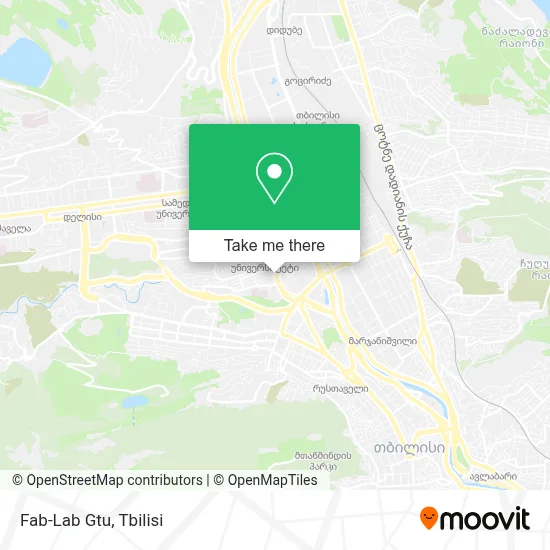 Fab-Lab Gtu map