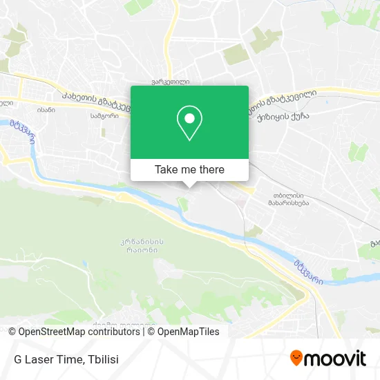G Laser Time map