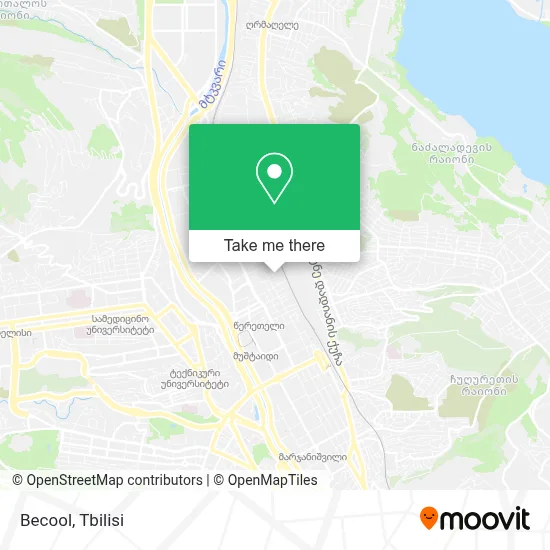 Becool map