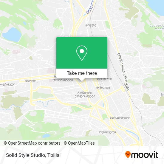 Solid Style Studio map