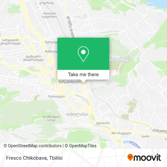 Fresco Chikobava map