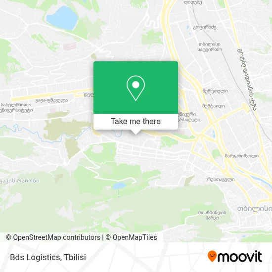 Bds Logistics map