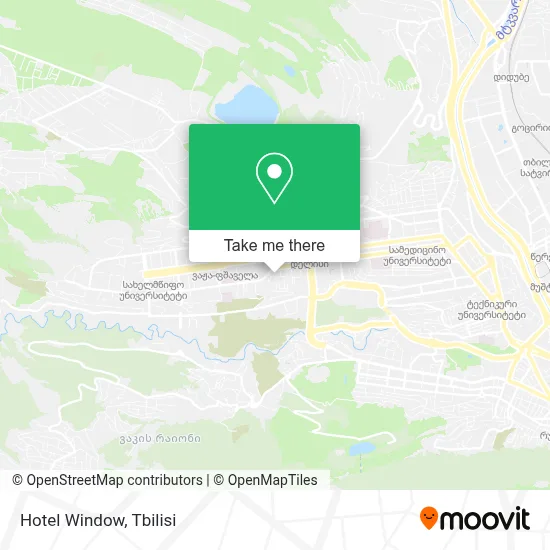 Hotel Window map