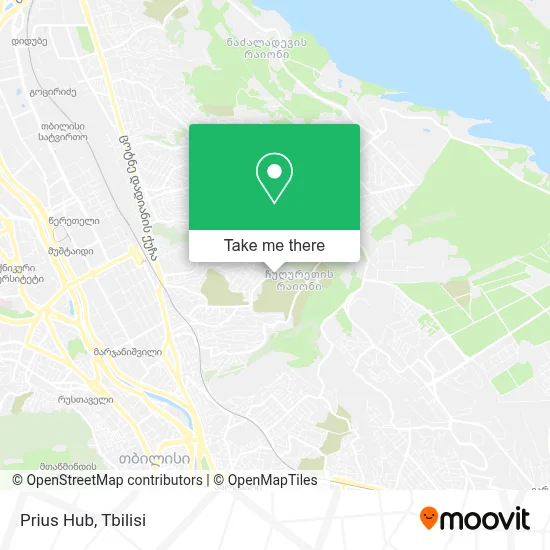 Prius Hub map