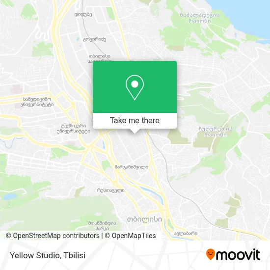 Yellow Studio map