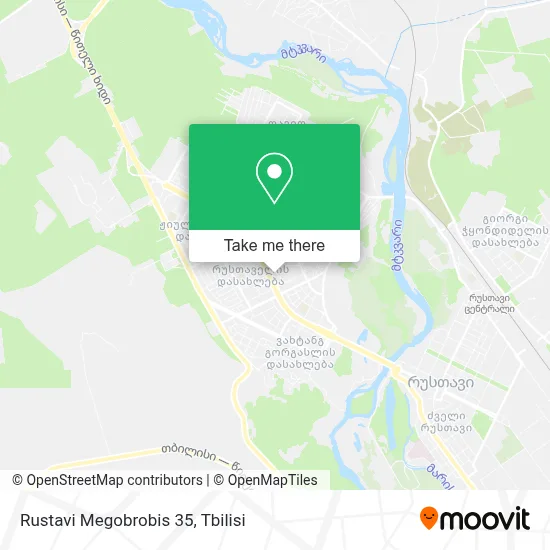 Rustavi Megobrobis 35 map