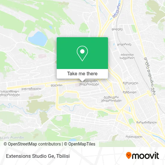 Extensions Studio Ge map
