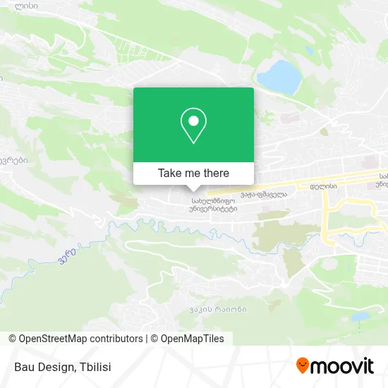 Bau Design map
