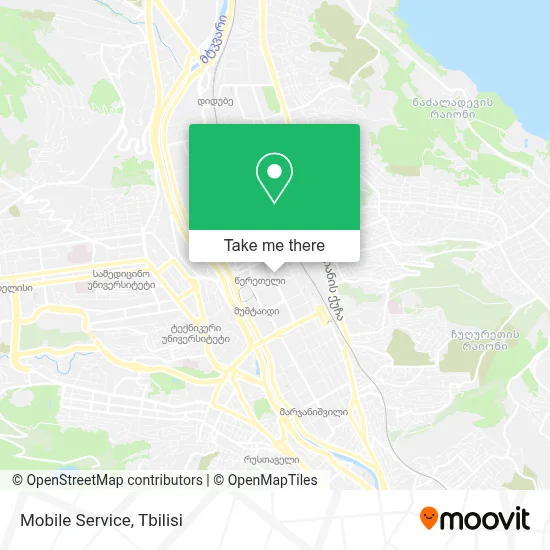 Mobile Service map