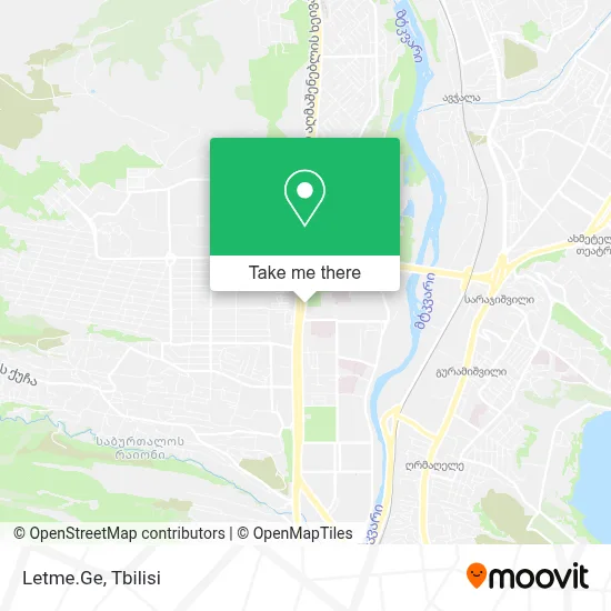 Letme.Ge map