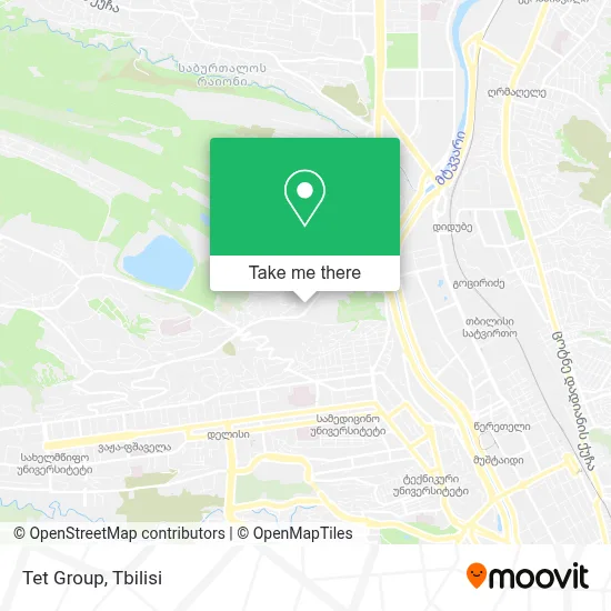 Tet Group map