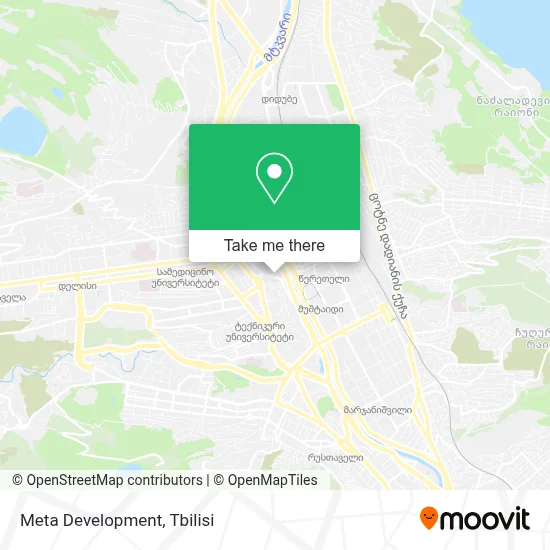 Meta Development map