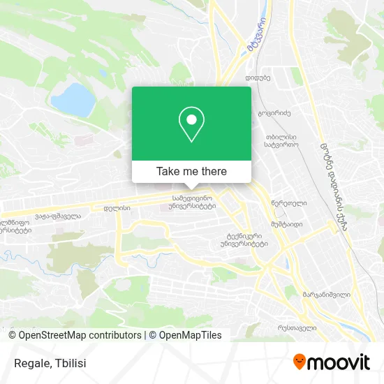 Regale map